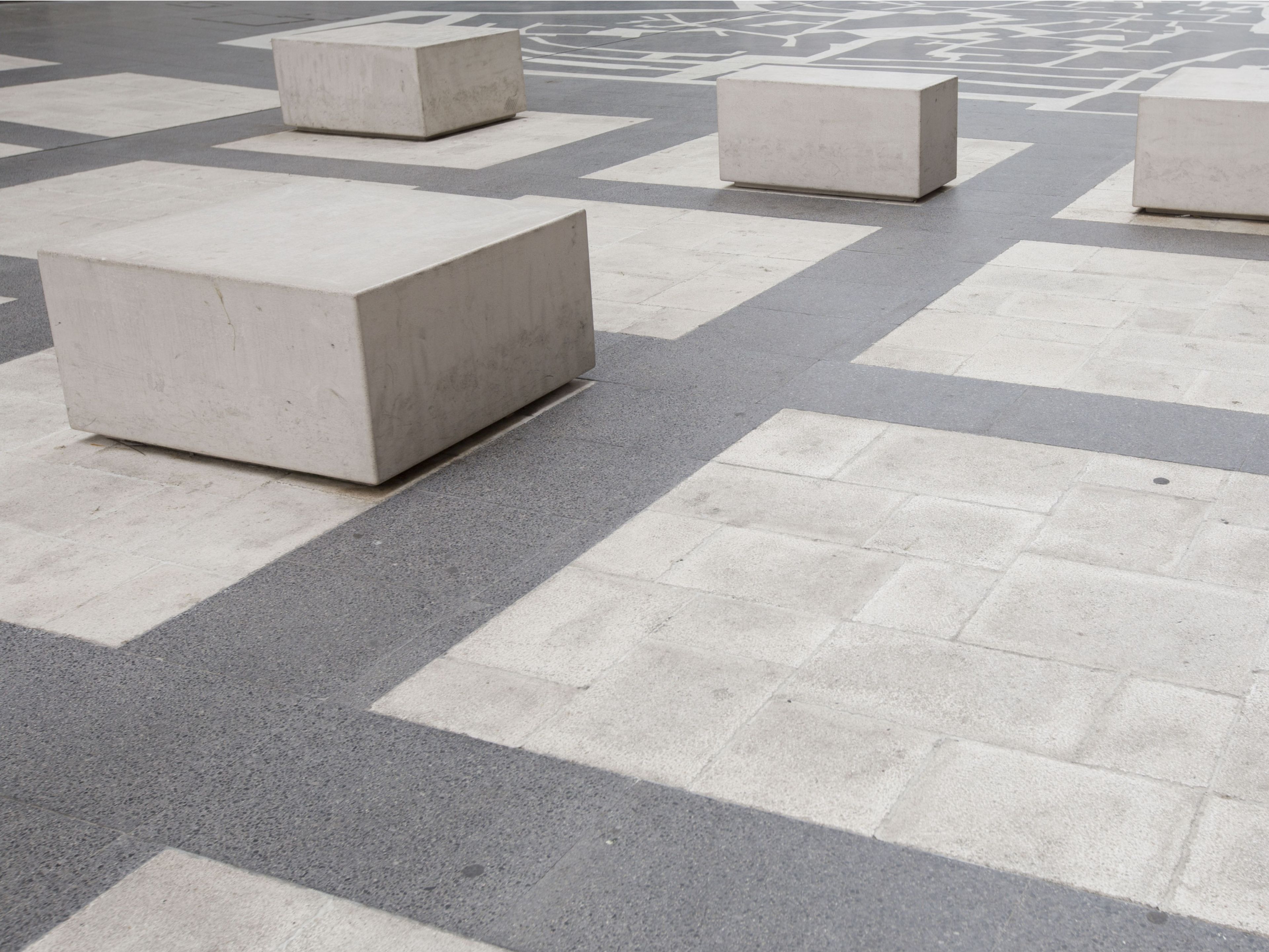 Сидение на открытом воздухе Viscio Urban Design CUBIK ARCH-00026217