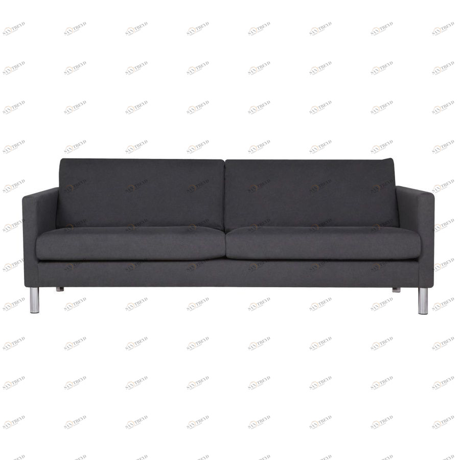 Диван Impulse, трехместный, черный Sits S1246