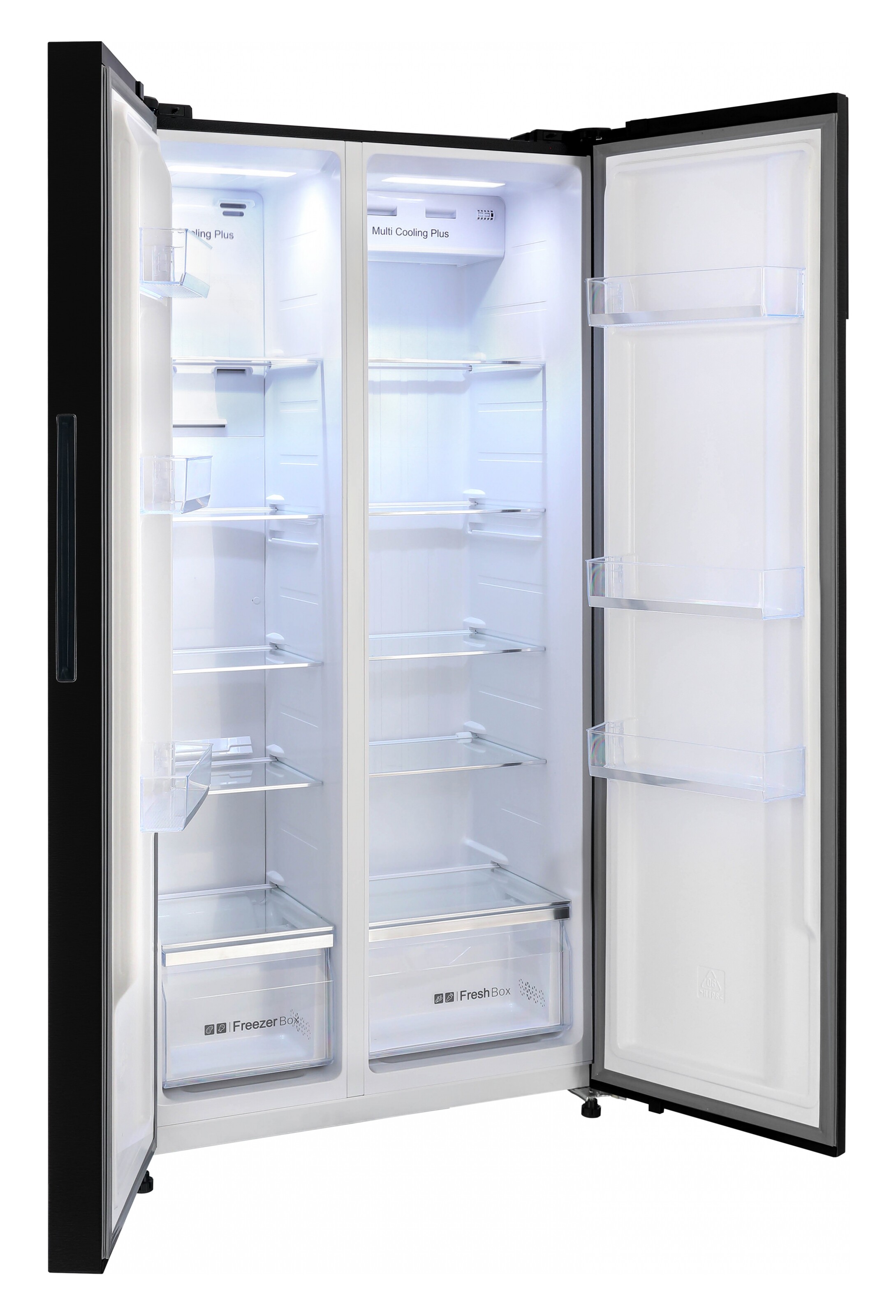 9069200 Холодильник Side by Side   Nordfrost RFS 525DX NFGB черный STDN-0021630 - Вид №1