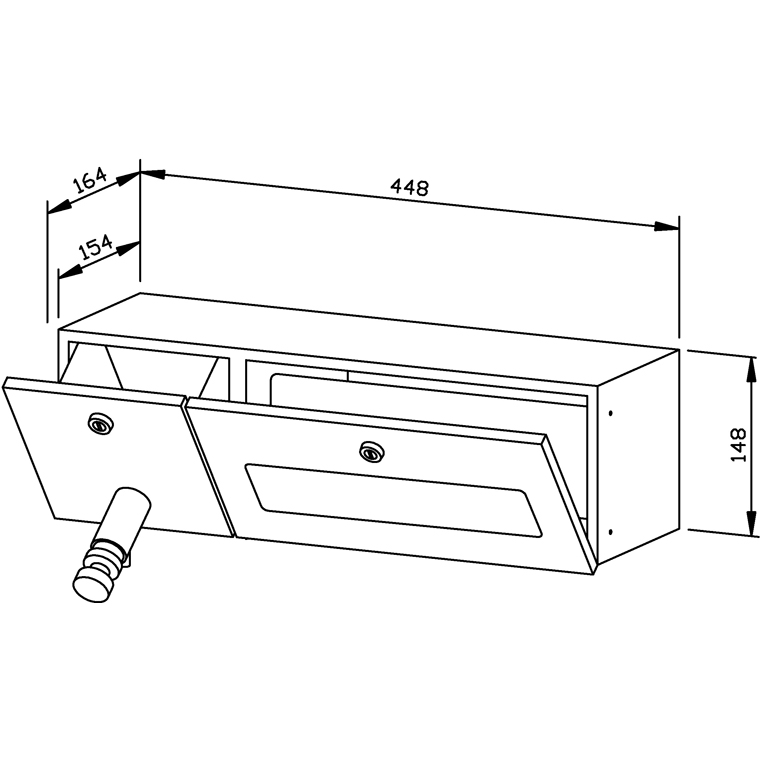 728613 Комбинированное мыло/бумага WP506 WAGNER_EWAR A-LINE Wagner Ewar  - Вид №1