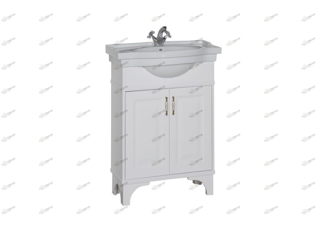 Тумба под раковину Aquanet Валенса 80 белый sun-id-271679