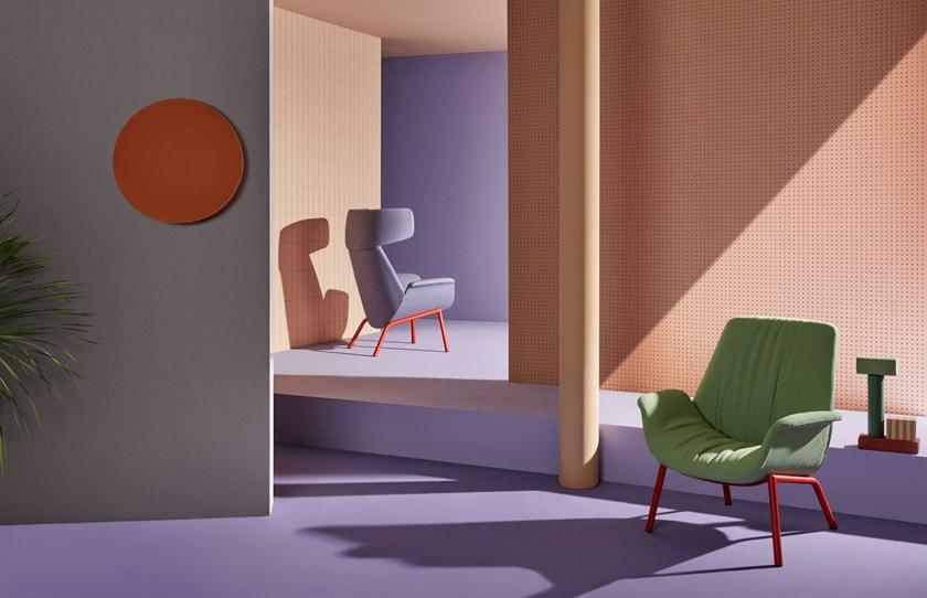 Pedrali Кресло с подголовником и поворотным основанием Ila sun-id-1417078 - Вид №1