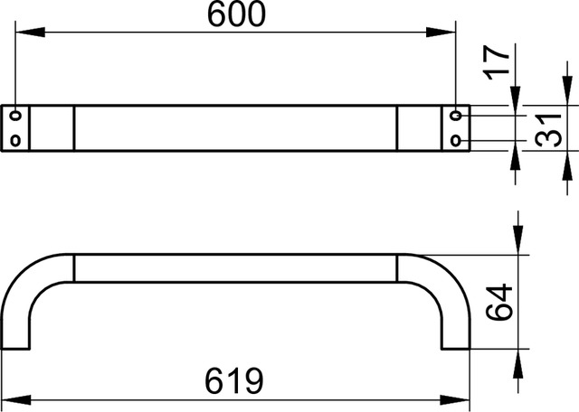 30001010600 Полотенцедержатель KEUCO Edition 300 - Вид №2