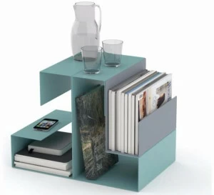 KONSTANTIN SLAWINSKI Журнальный столик / полка для журналов из стали с порошковым покрытием El