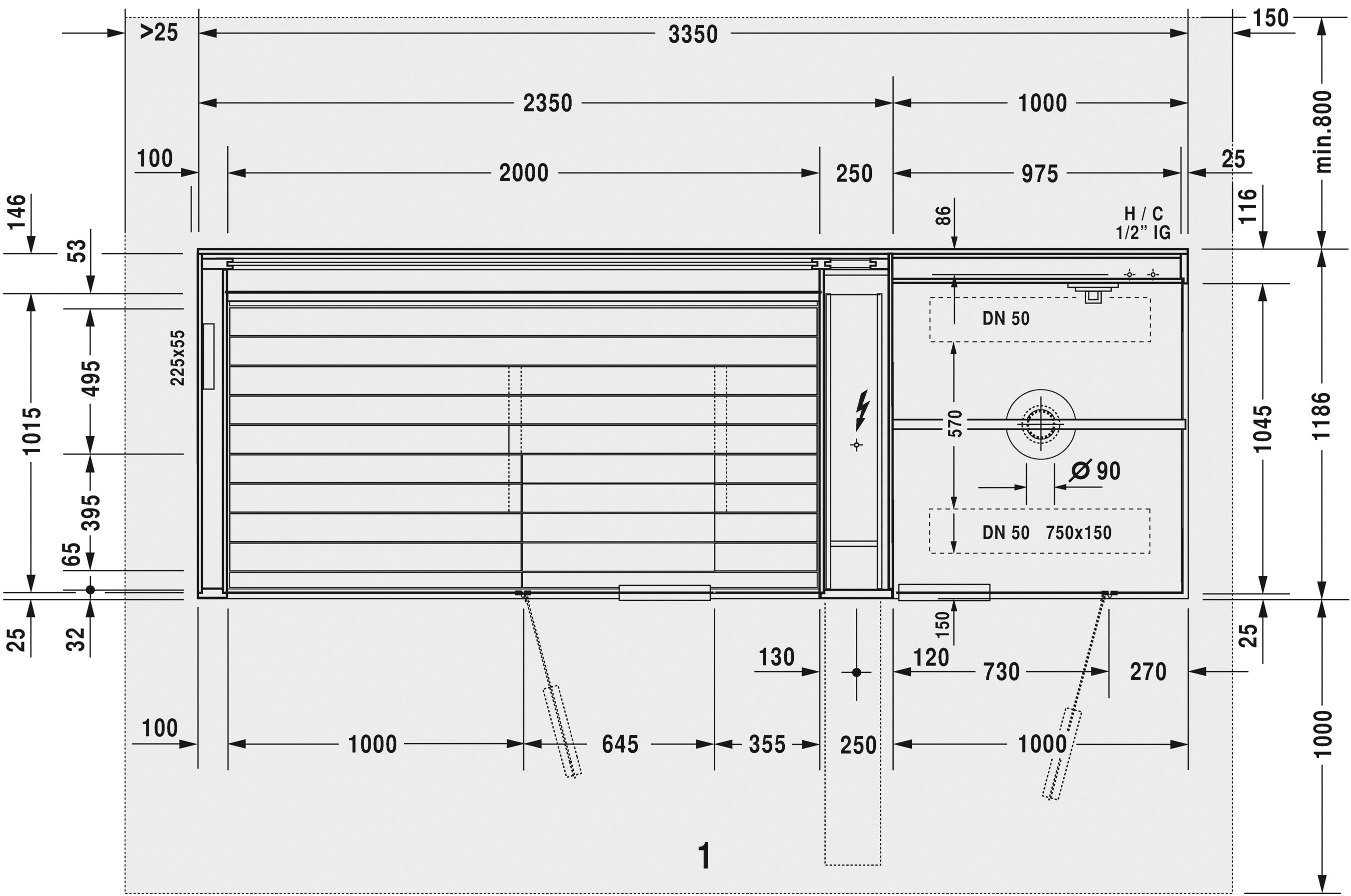 750813002011000 Inipi Сауна Inipi Ama, отдельно стоящая
Исполнение: американский орех (нат.шпон) Белый глянцевый декор Duravit  - Вид №4