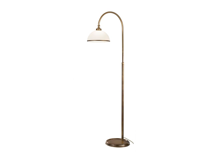 Латунь регулируемая высота регулируемая напольная лампа Cremasco Illuminazione Венецианская традиция ARCH-00141658