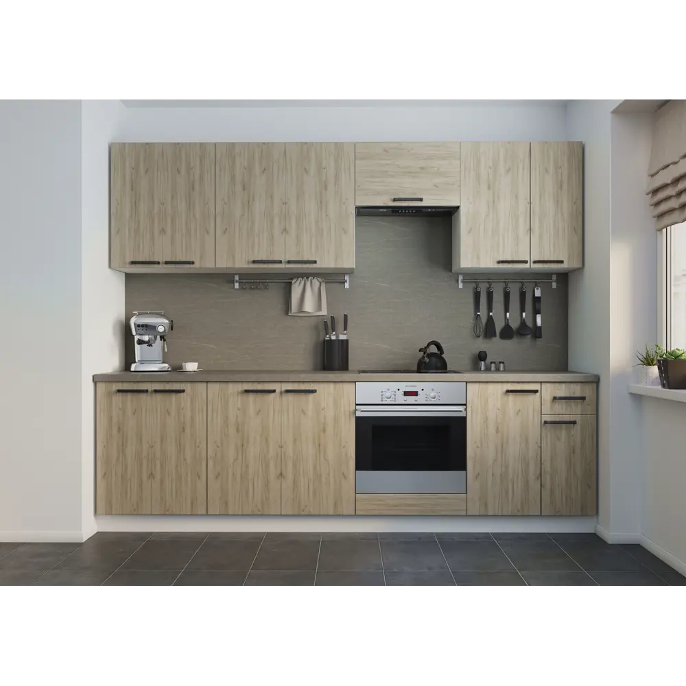 Кухонный шкаф Santreyd Дейма с полкой для практичного хранения 87234015 Дейма темная STLM-0870381 - Вид №7