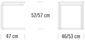 Thonet Таблица обслуживания в мдф B 97 sun-id-1474356 - Вид №7