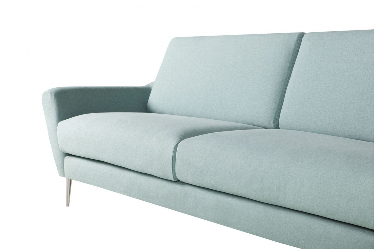 Диван трехместный прямой голубой Agda SITS AGDA 191854 Голубой  - Вид №8