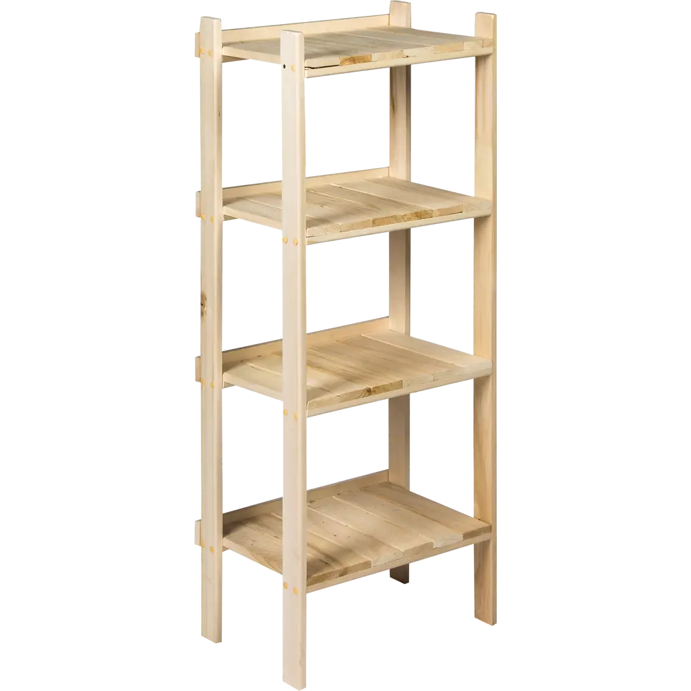 Santreyd: Деревянный стеллаж для бани с 4 полками 18850812 STLM-0013207