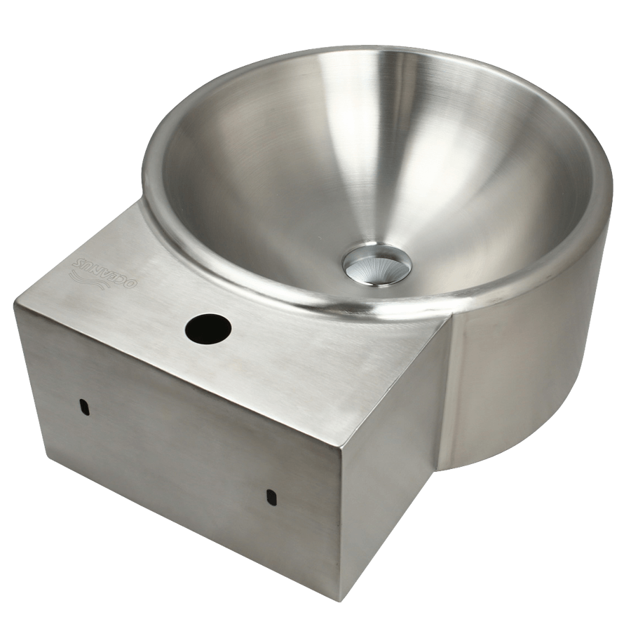 3-008.1  Раковины подвесные Public Steel  - Вид №1