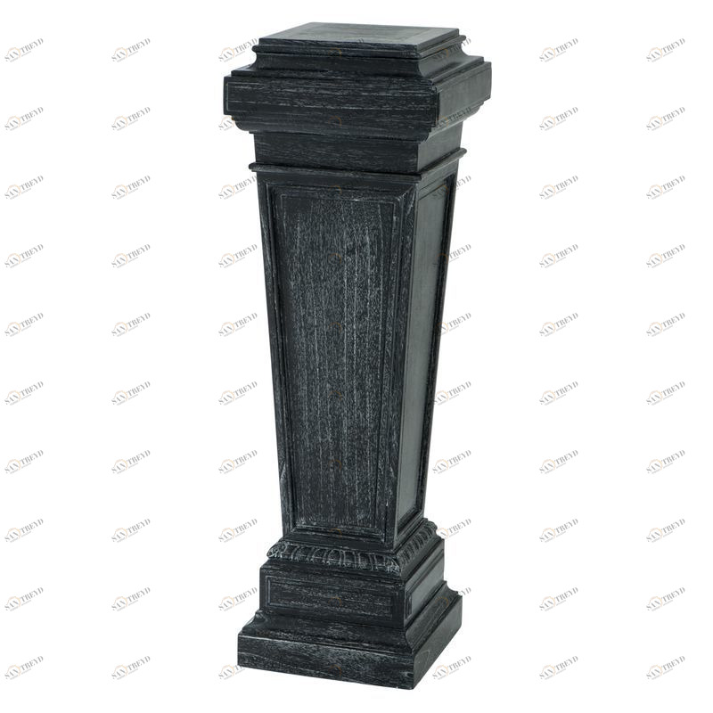 Колонна деревянная 114х38 см черная Oxford EICHHOLTZ EICHHOLTZ 062751 Черный 