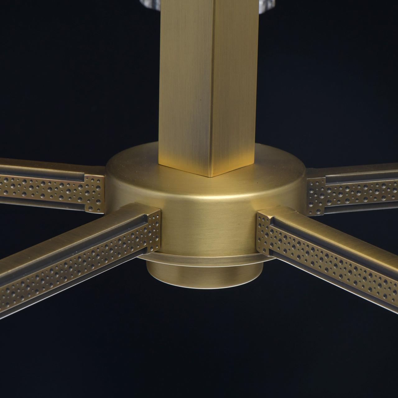 Подвесная люстра MW-Light Альгеро 285011605 MW-LIGHT ДИЗАЙНЕРСКИЕ, АЛЬГЕРО 279656 Желтый  - Вид №3