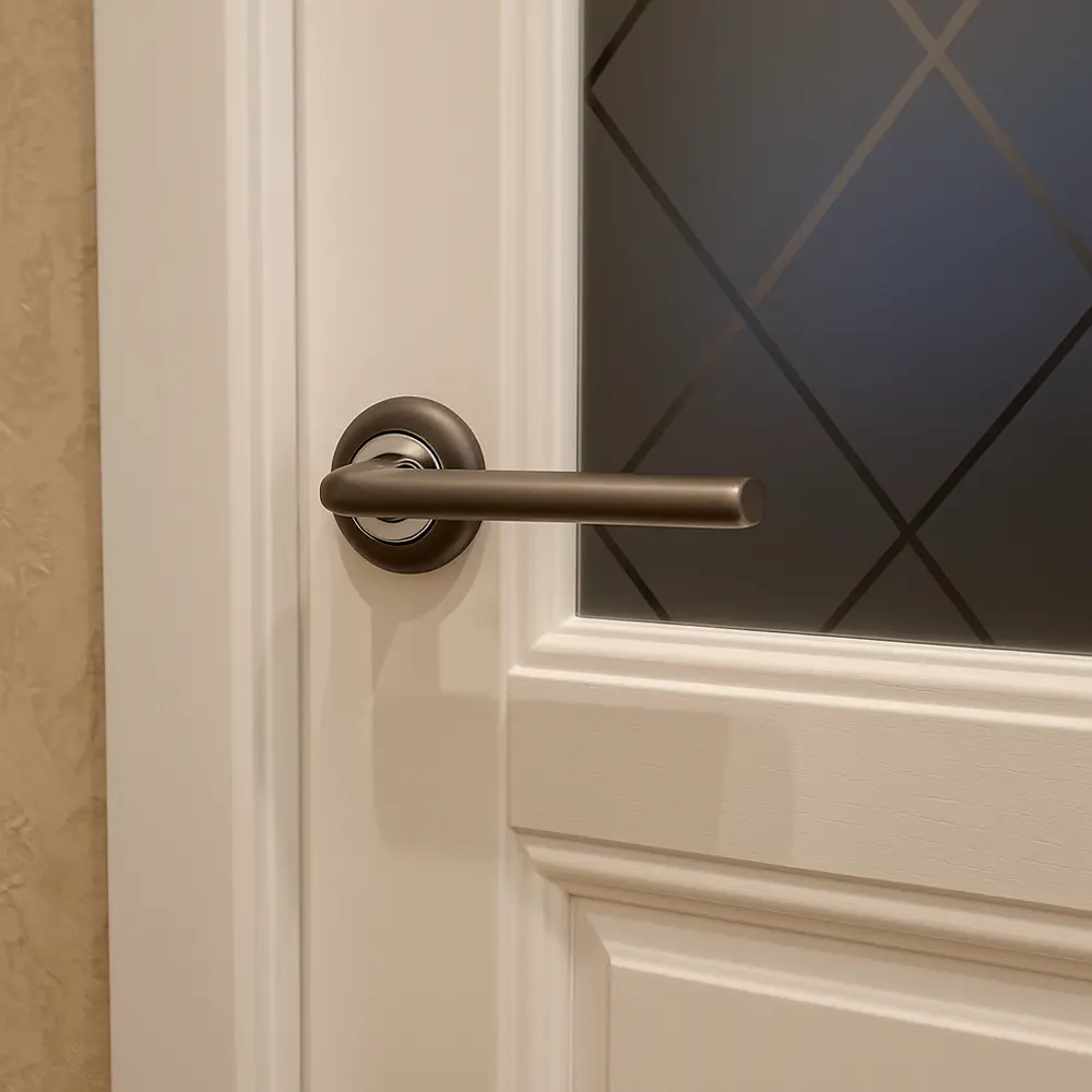 Дверные ручки Armex H-14083-А-GRF без запирания цвет графит STLM-2164245 - Вид №6