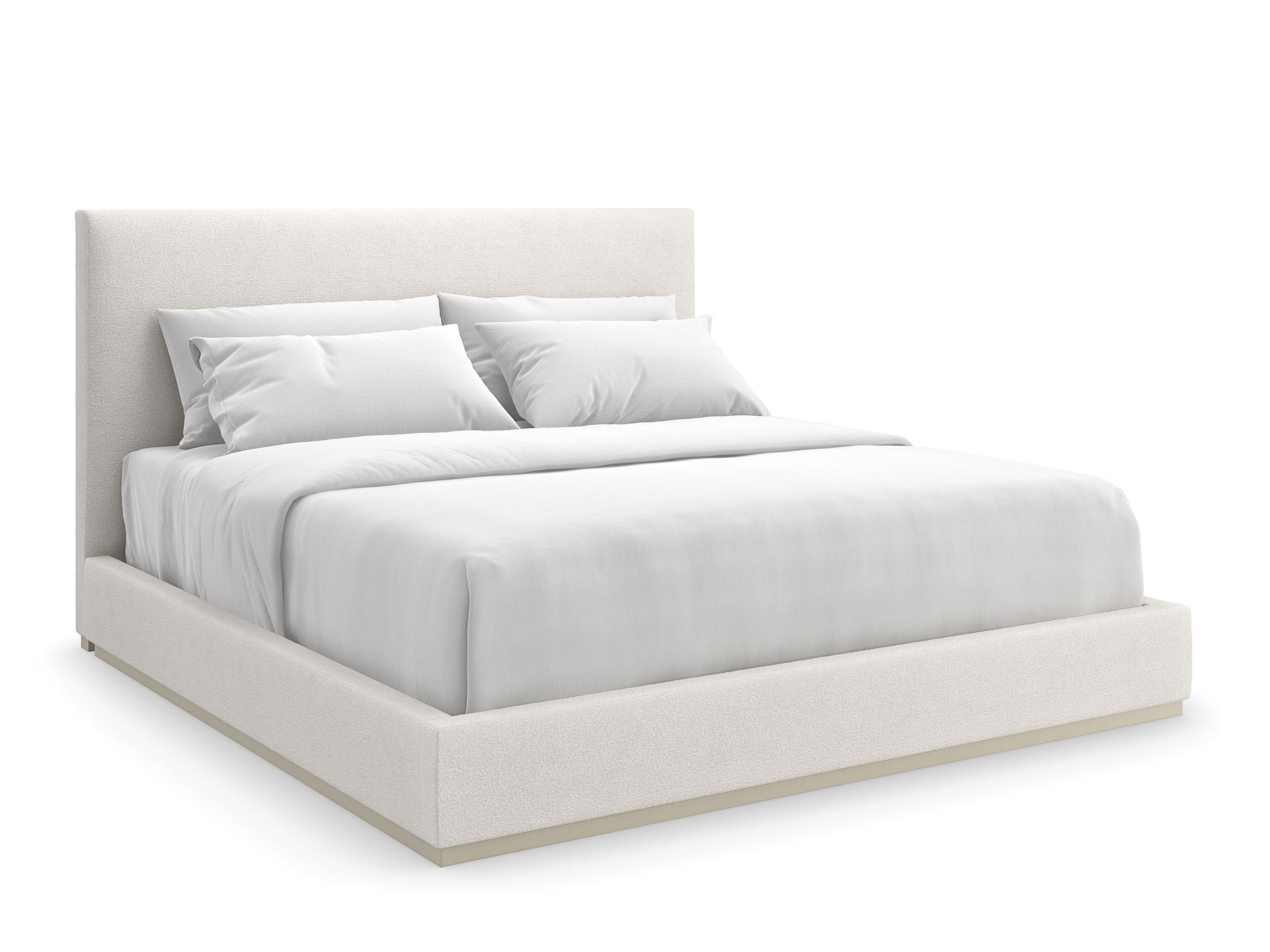 Двуспальная кровать с мягкой тканью Caracole BOUTIQUE ARCH-00064943 - Вид №4