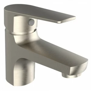 Orange Loop M26-021Ni однозахватный смеситель для раковины без донного клапана. Цвет: никель античная бронза