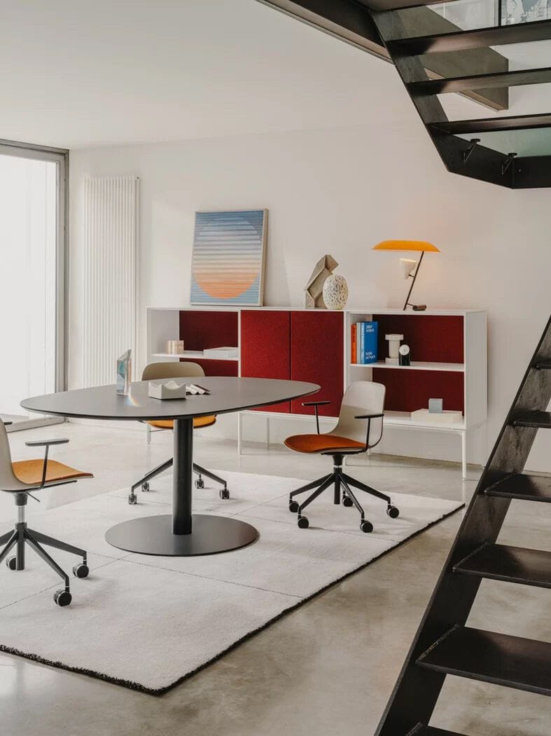 Регулируемое по высоте вращающееся кресло из полипропилена Lapalma SEELA ARCH-00026475 - Вид №1