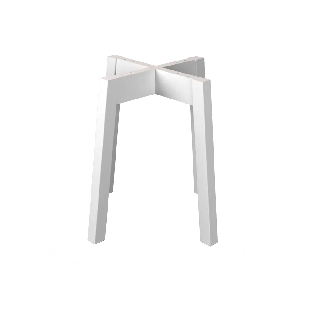 Каркас для табурета Гавр Delinia 33x33x41.5 см 42 см дерево цвет белый STLM-2063073 - Вид №1