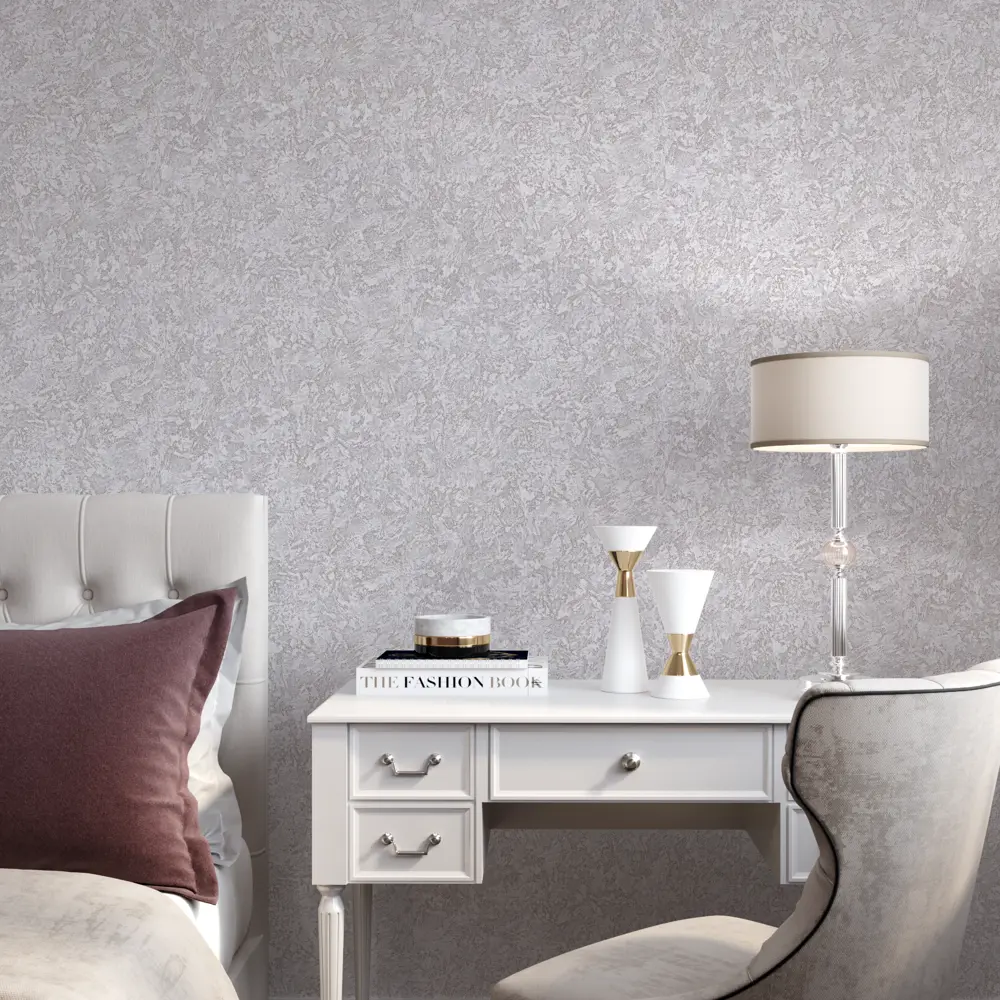 Обои флизелиновые Palitra Home Serra серые 1.06 м HC31052-24 STLM-2049811 - Вид №2