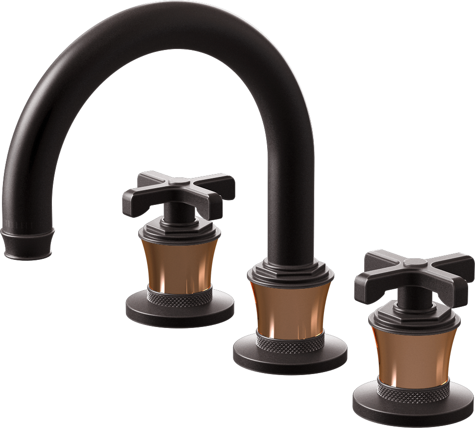 E-11612-R3RG-C20B-GM Смеситель для умывальника на 3 отвертия GRAFF Vignola