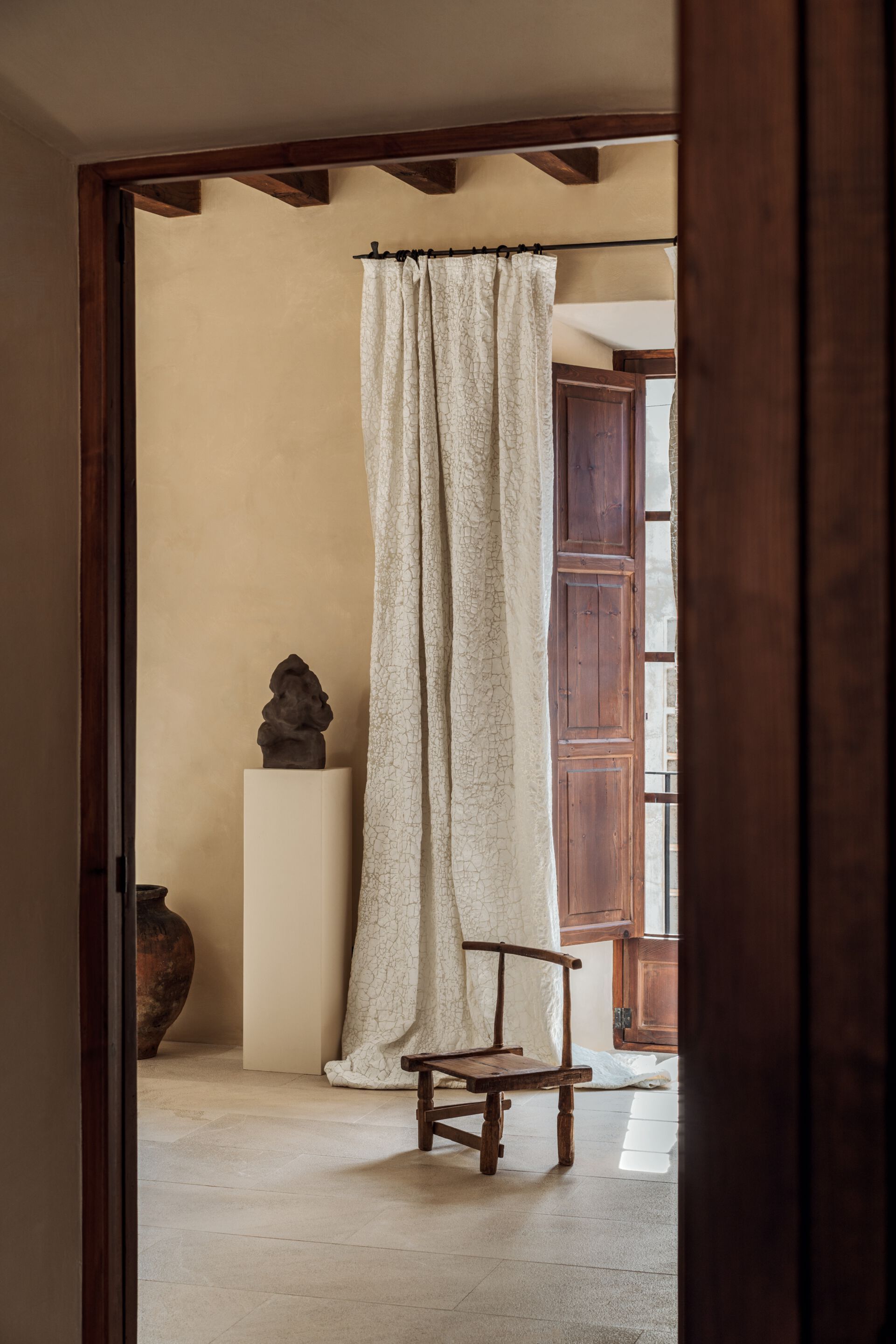 Однотонная шерстяная ткань devorè Élitis Éphémère ARCH-00016523 - Вид №3