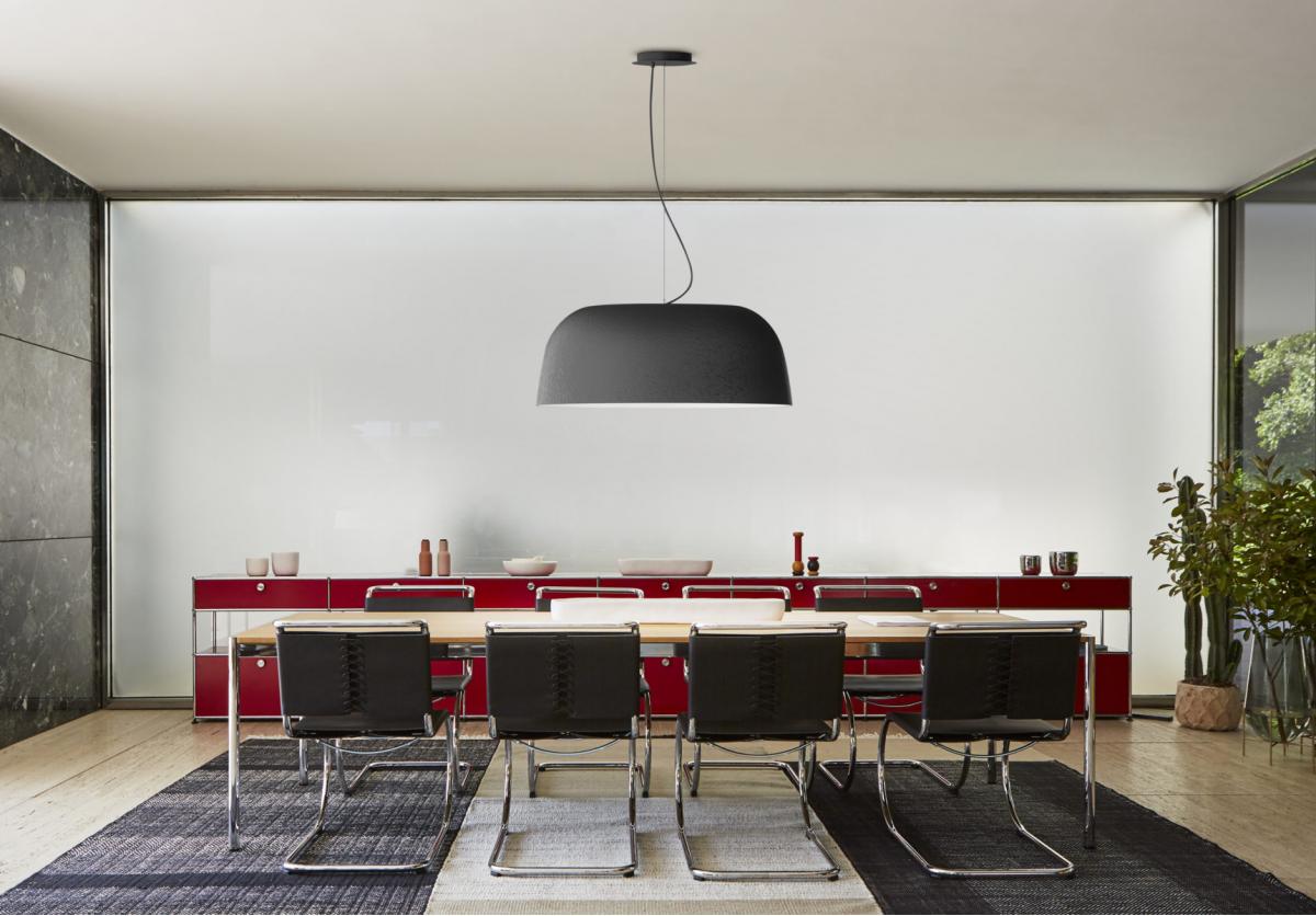 086477 Люстра 65.23 серая Marset Djembe 