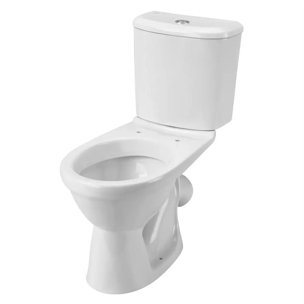 Унитаз напольный Santek Бореаль косой выпуск двойной слив микролифт STLM-2026179 - Вид №1