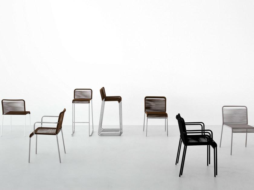 Lapalma Штабелируемый садовый стул с подлокотниками Aria S43 - Вид №4