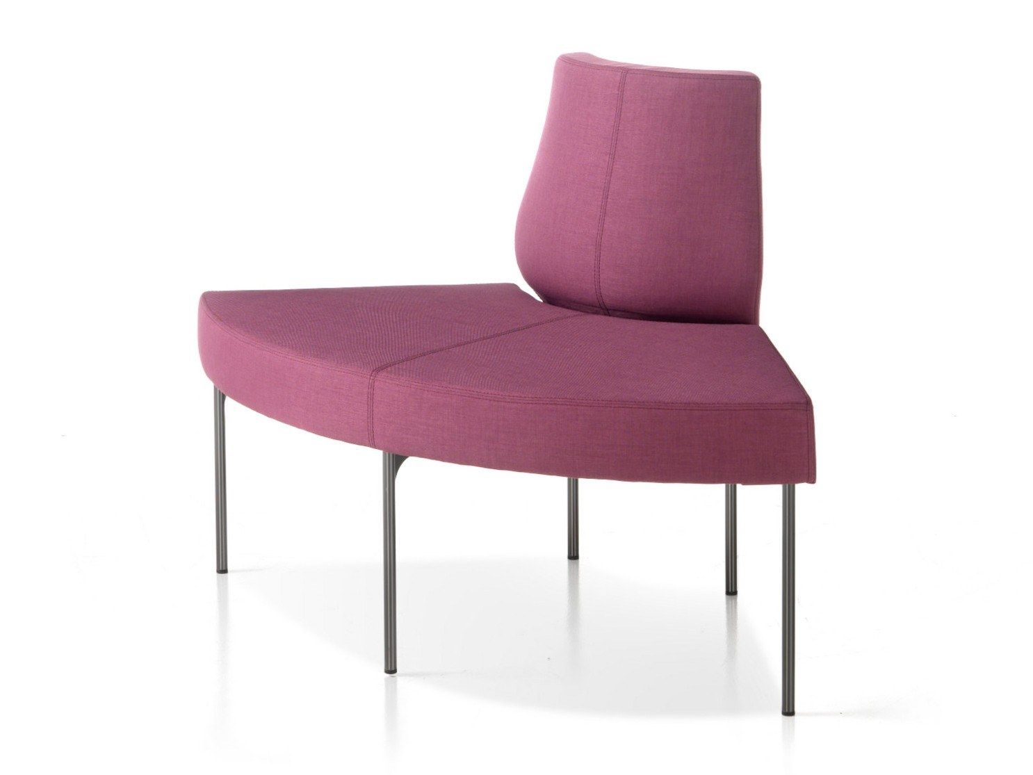 Модульная скамья из ткани со спинкой SITIA Laguna ARCH-00146120 - Вид №5