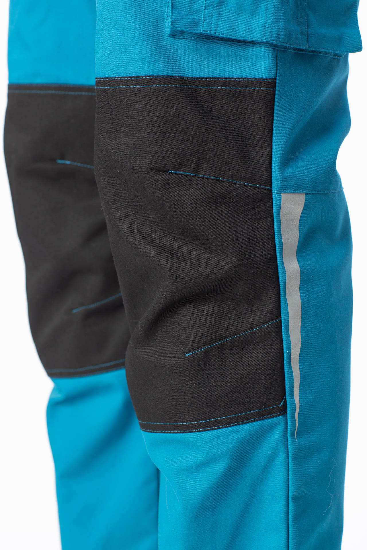 5031505 Костюм  NEW аквамарин-черный STATUS  Летняя спецодежда  размер 64-66/182-188  - Вид №12