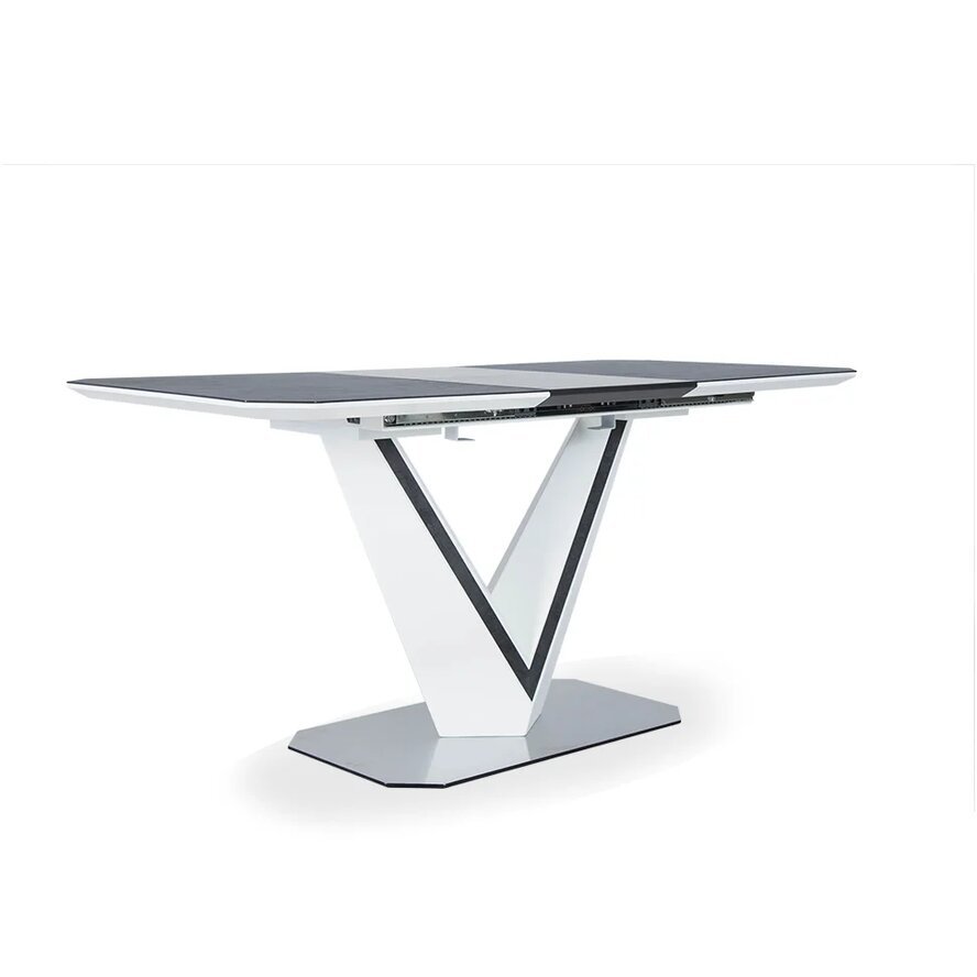 Обеденный стол раздвижной 140-185 см серый "Мэтью" STOOL GROUP  00-3946103 Серый  - Вид №6