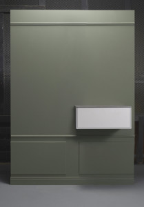 1590150 Крайный Боковой Модуль 600 Vit Hafa  Белый