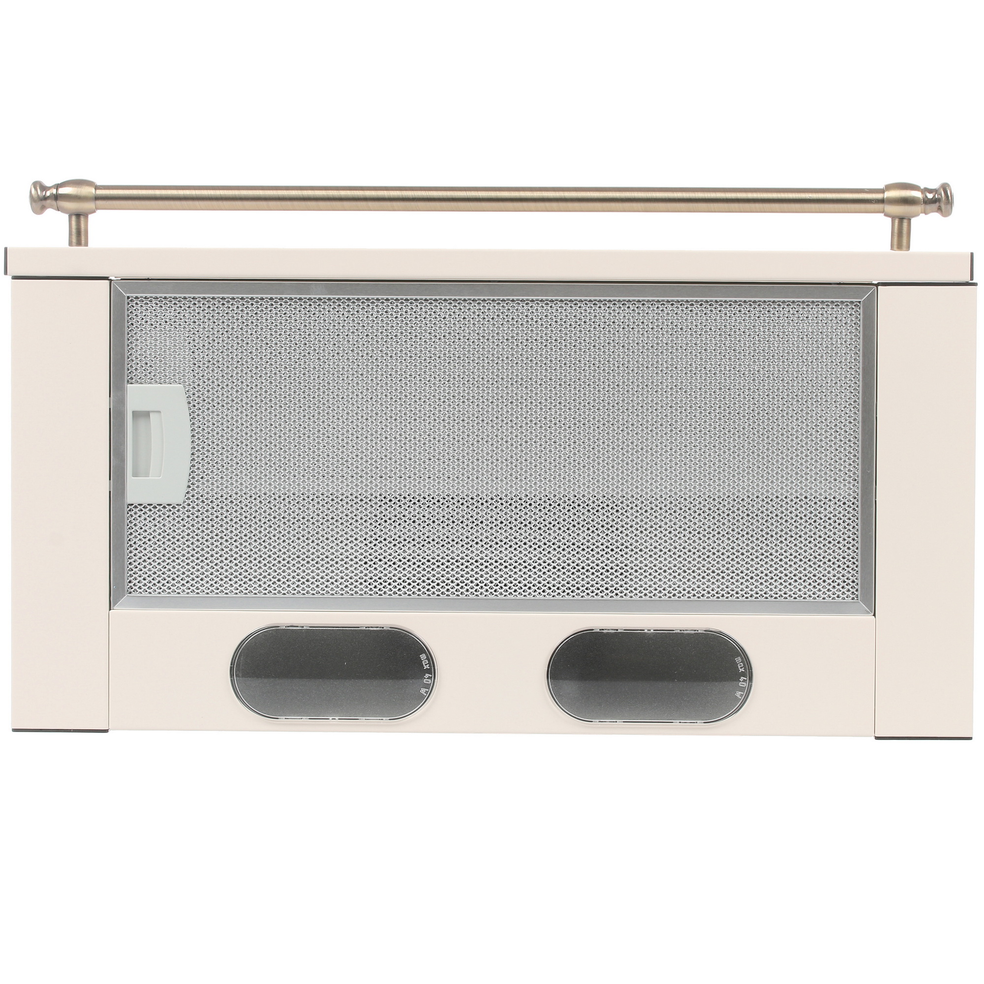 8192992 Вытяжка телескопическая ELIKOR Интегра 60П-400-В2Л бежевый/золотистый STDN-0002123 - Вид №6