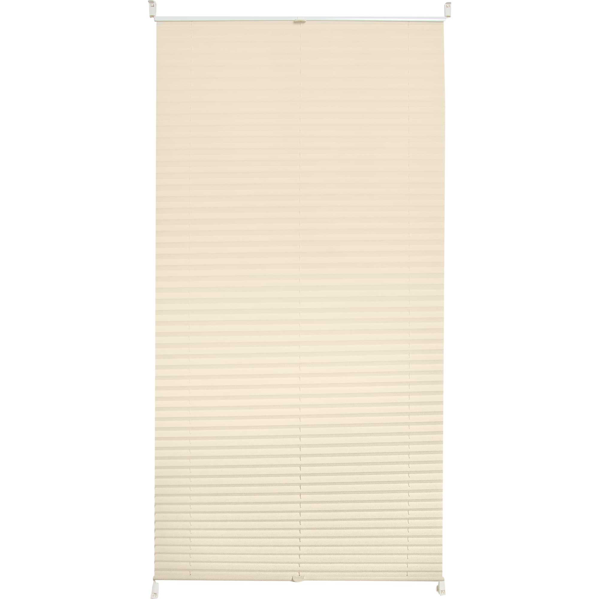 82057283 Штора плиссе «Плайн», 80х160 см, текстиль, цвет экрю Santreyd 