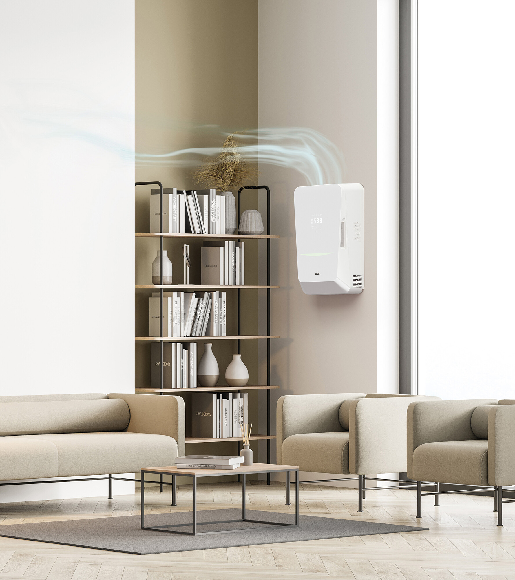 9101958 Приточный очиститель воздуха Tion Bio-X SM Base STDN-0069260 - Вид №12