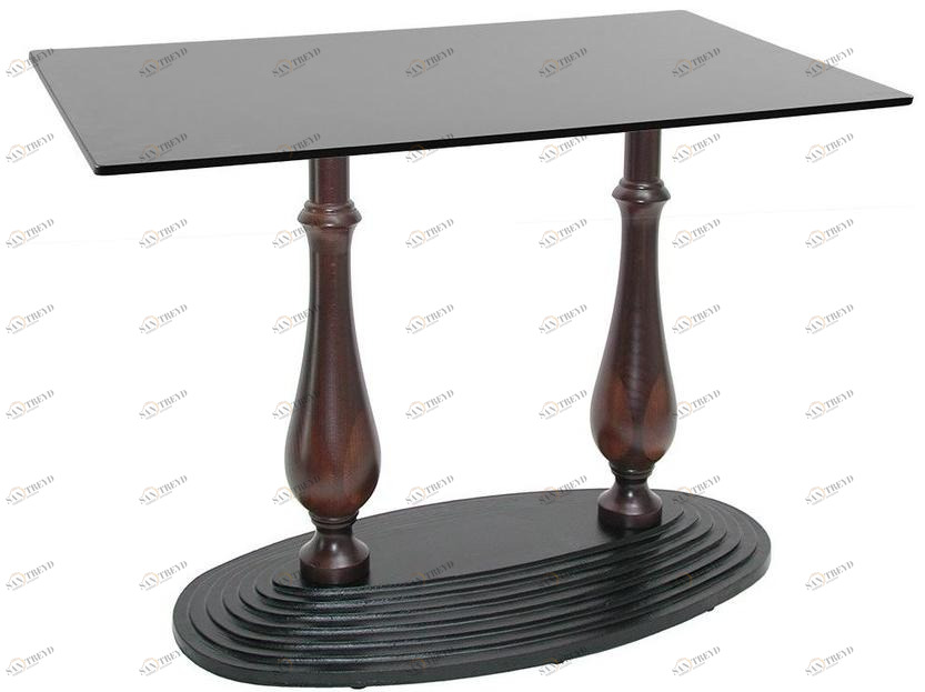 Vela Arredamenti Основание стола из чугуна и дерева Bagro sun-id-1363420