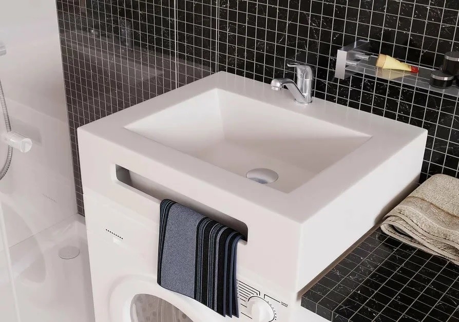 00927 Подвесная раковина настенная овальная Kolpa-San Kvadra белая - Вид №1