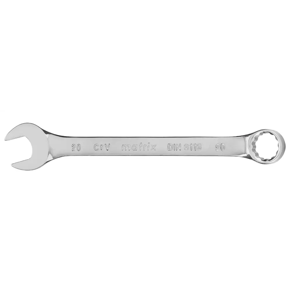 Ключ комбинированный Matrix 15164 20 мм хромированный 89400920 STLM-1359010 - Вид №1