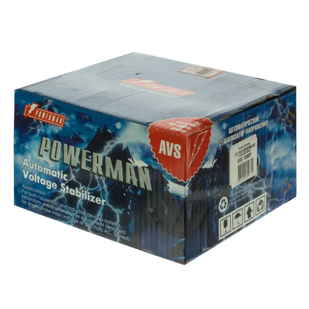 Стабилизатор напряжения Powerman AVS 1000P - защита электрооборудования 15643295 STLM-0006227 - Вид №3