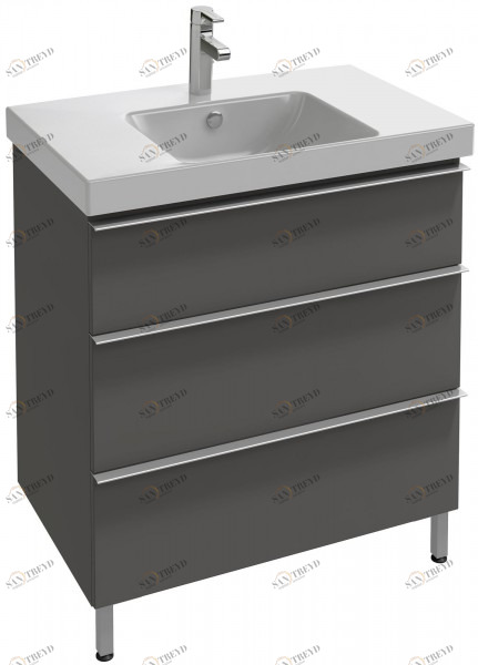 EB993-F90 Мебель для раковины-столешницы 77 см, 3 выдвижных ящика Jacobdelafon ODEON UP Santreyd