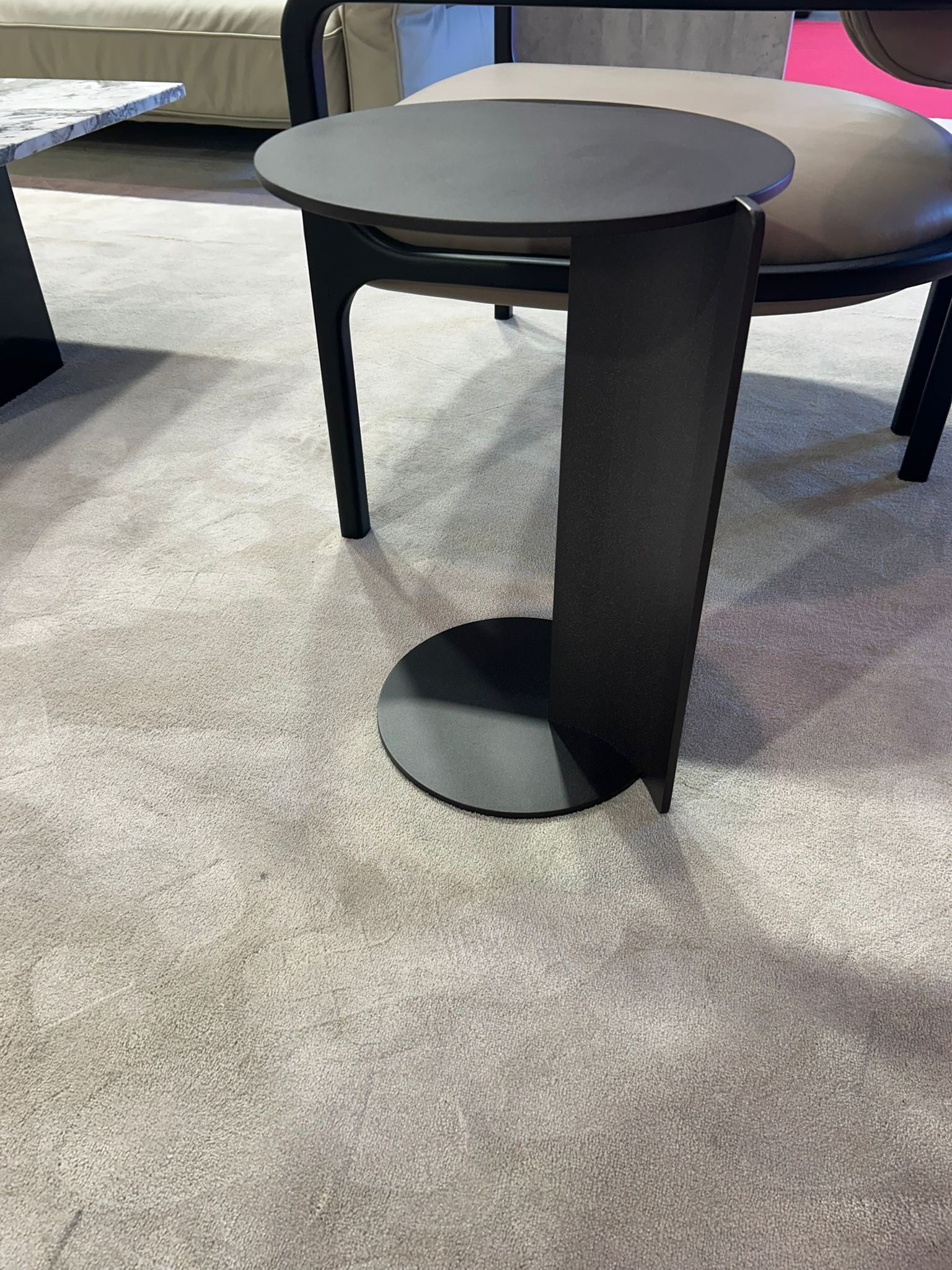 Круглый металлический журнальный столик In Stock Arketipo ARCH-00052592 - Вид №9