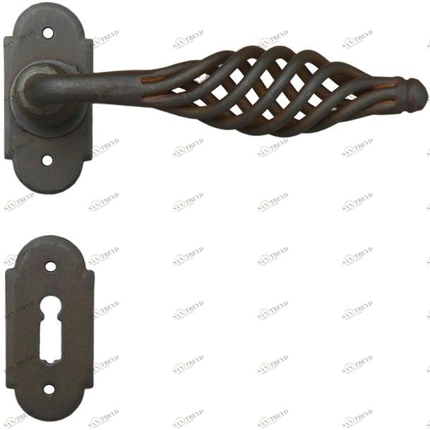 Galbusera Железная ручка на розетке с розеткой Budapest 2798