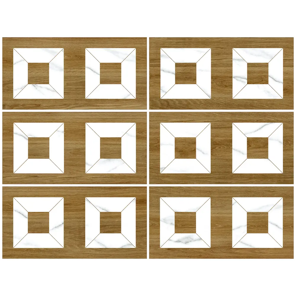 Нефрит-Керамика Луксор: настенная плитка с коричневым мраморным эффектом 30x60 см 89232598 STLM-0943948 - Вид №2