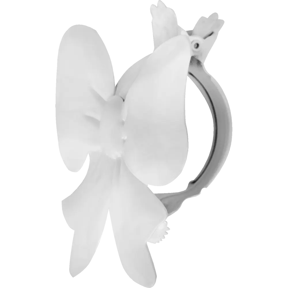 Клипса «Бант», металл, цвет белый ARTTEX STLM-2122464