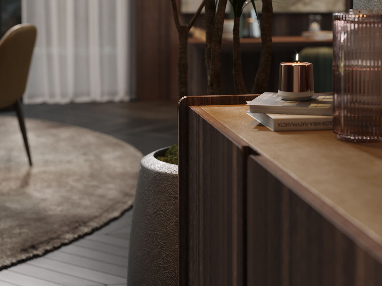 Деревянный шкаф с распашными дверями PRADDY Natur ARCH-00122124 - Вид №2