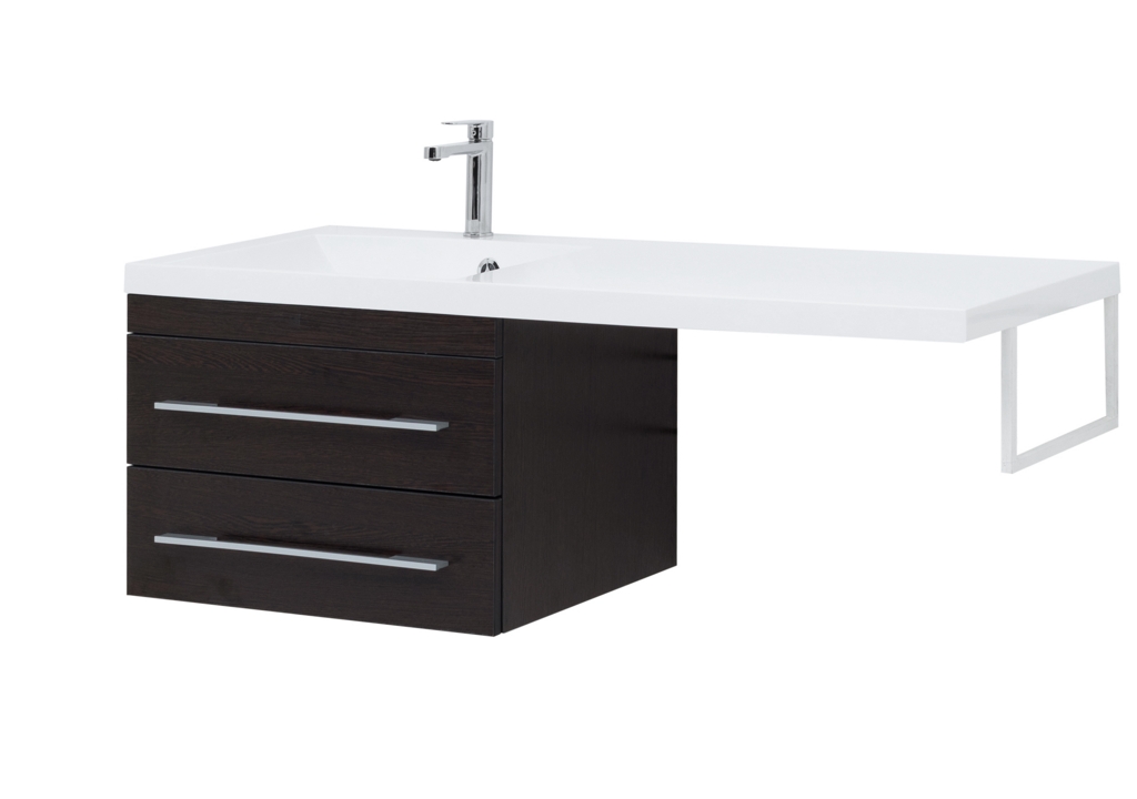 Тумба с раковиной Aquanet Нота 120 L венге 0017148400239565 - Вид №8