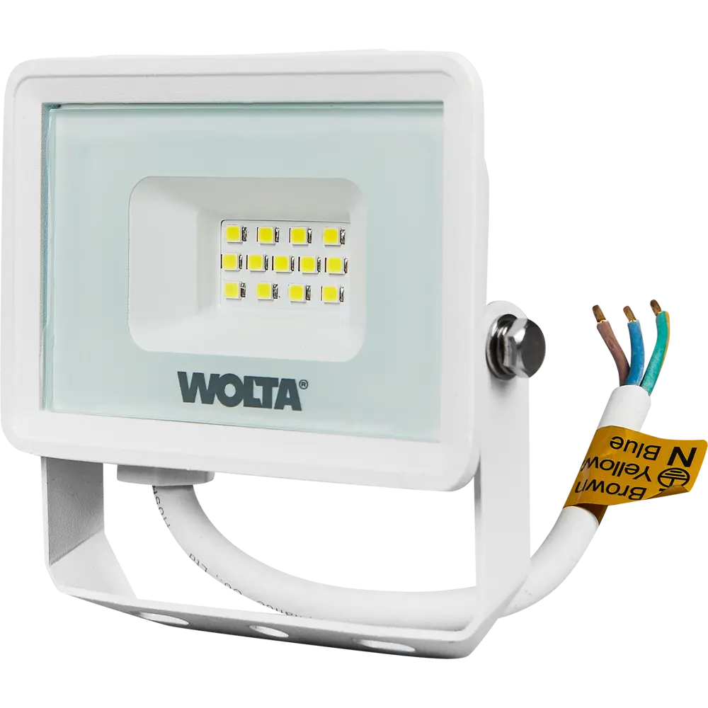 Светодиодный прожектор Wolta WFL-10W для уличного освещения 89338412 STLM-0915438