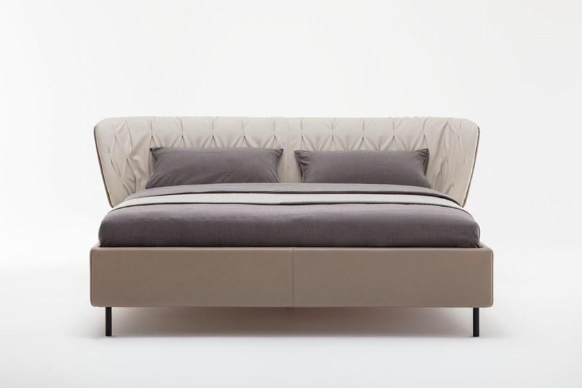 Rolf Benz Двуспальная кровать в коже  1600  - Вид №2