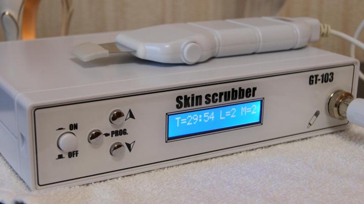 16021 Аппарат ультразвукового пилинга (скраббер) -103 / GT-103 DIY  - Вид №1