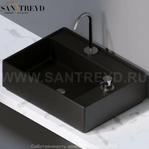 L640105 Накладная раковина на столешницу  прямоугольная A. e T. Italia Fly